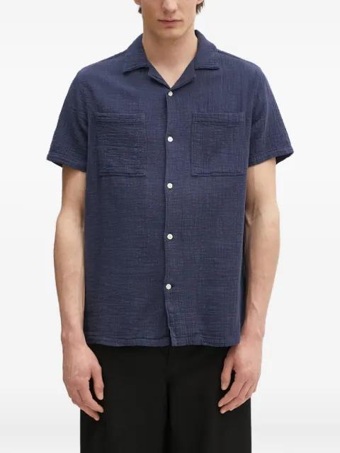 revere-collar pocket shirt by BARBOUR