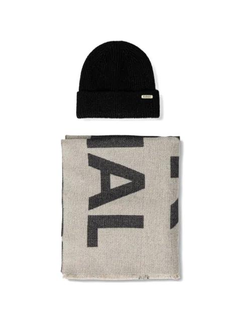 ribbed-knit beanie hat by BARBOUR