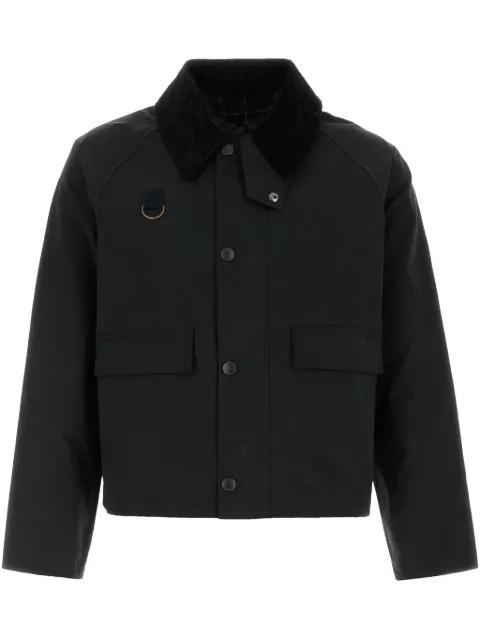 shearling-collar jacket by BARBOUR