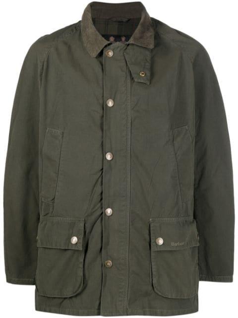 spread-collar shirt jacket by BARBOUR