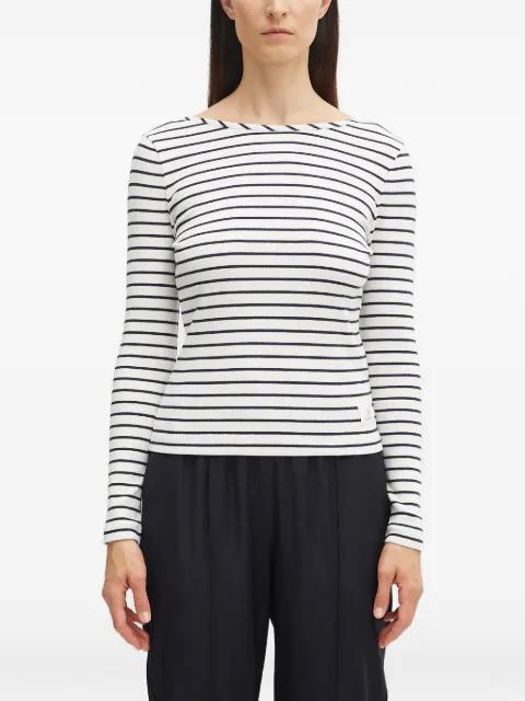 striped long-sleeved top by BARBOUR