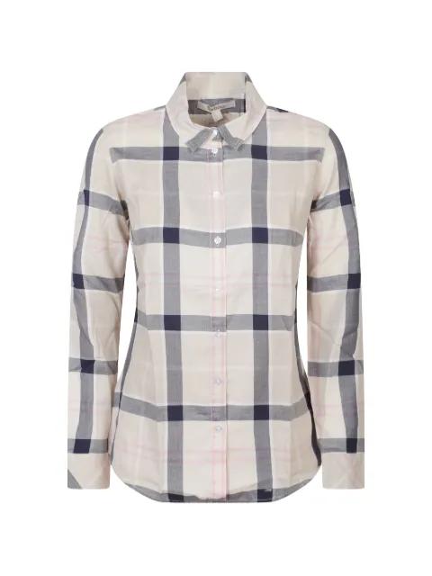 tartan-print shirt by BARBOUR
