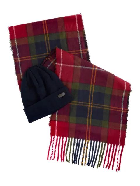 tartan scarf (set of two) by BARBOUR