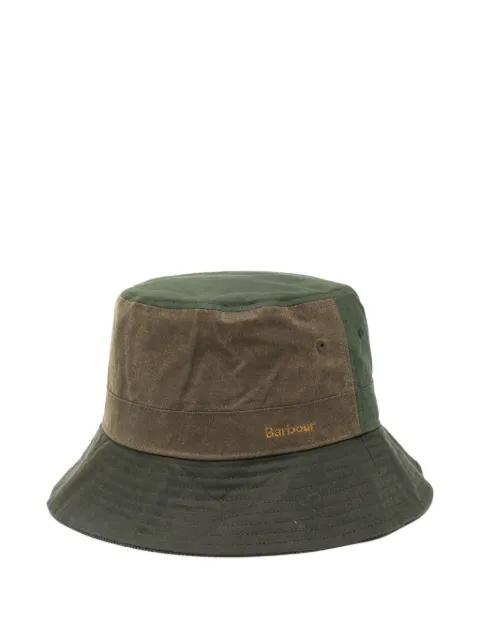 two-tone bucket hat by BARBOUR