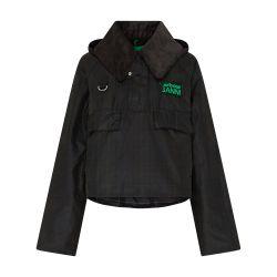 x Ganni - Wax anorak smock by BARBOUR