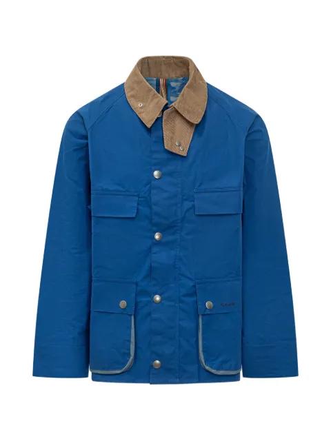 x Paul Smith corduroy-collar pocket jacket by BARBOUR