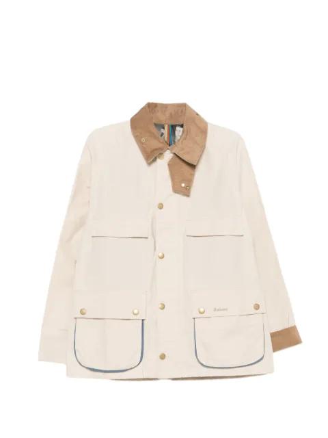 x Paul Smith corduroy pocket coat by BARBOUR