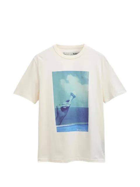 x Paul Smith graphic-print T-shirt by BARBOUR