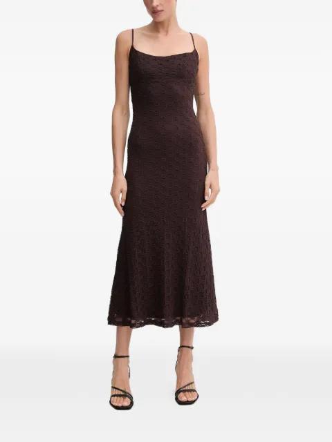 Adoni floral-pattern midi dress by BARDOT