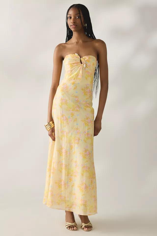 Bardot Amina Sweetheart Strapless Maxi Dress by BARDOT