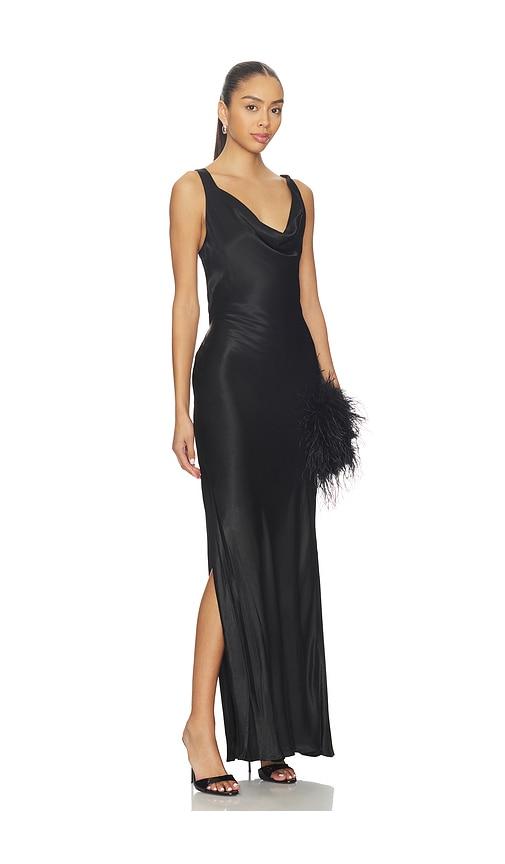 Bardot Anouk Cowl Neck Maxi Dress in Black by BARDOT