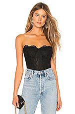 Bardot Oskar Bodysuit in Black by BARDOT