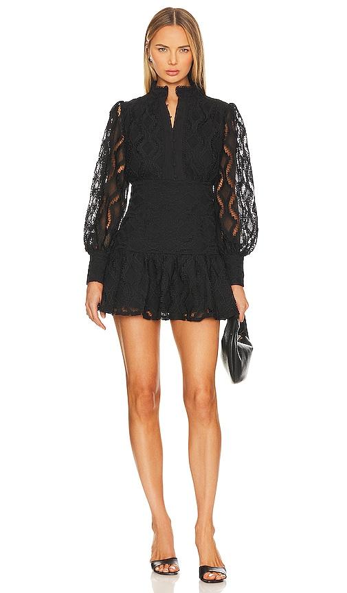 Bardot Remy Mini Dress in Black by BARDOT