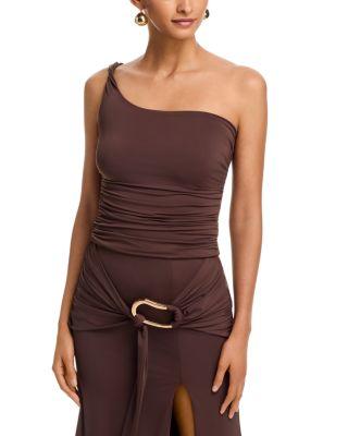 Dion One Shoulder Top by BARDOT