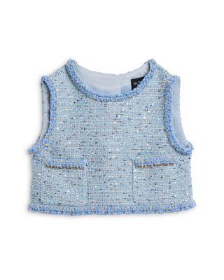 Girls' Jayde Boucle Top & Skirt Set - Little Kid by BARDOT