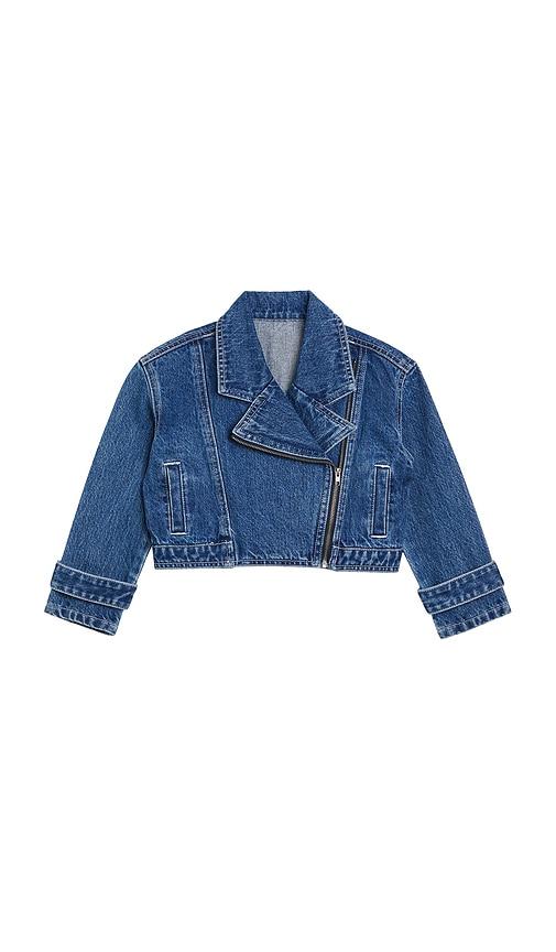 Bardot Junior Coco Denim Jacket in Blue by BARDOT JUNIOR