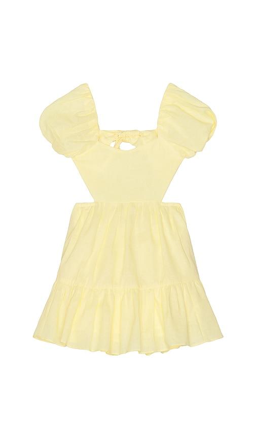 Bardot Junior Ellory Mini Dress in Yellow by BARDOT JUNIOR