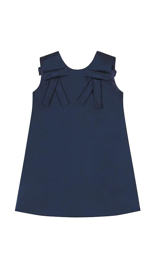 Bardot Junior Paz Bow Mini Dress in Navy by BARDOT JUNIOR