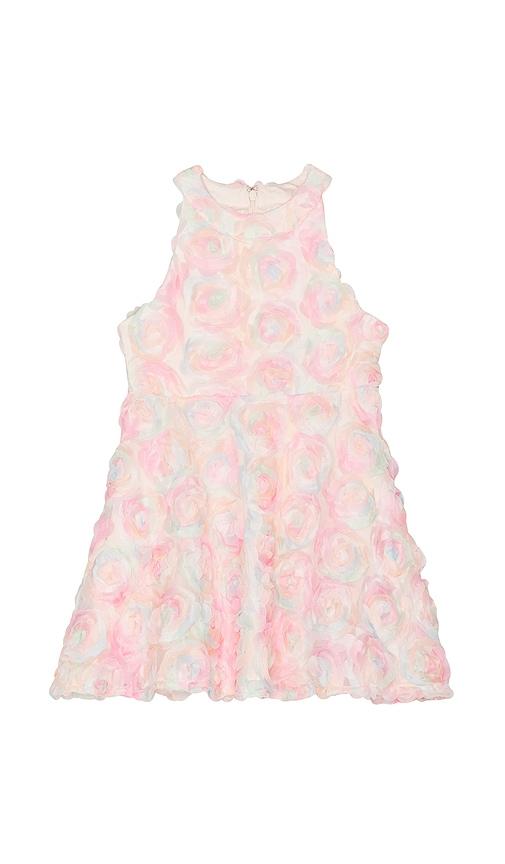 Bardot Junior Rainbow Florette Mini Dress in Pink by BARDOT JUNIOR