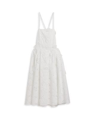 Girls' Estie Broderie Midi Dress - Little Kid by BARDOT JUNIOR