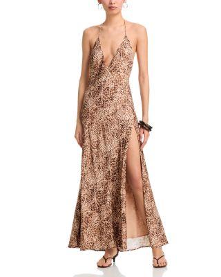 Lizbeth Halter Maxi Dress by BARDOT