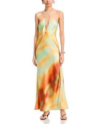 Lizbeth Halter Maxi Dress by BARDOT