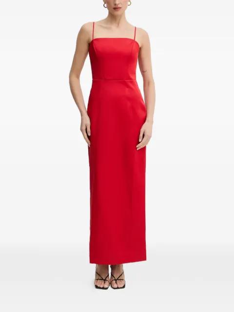 Lucille slip split dress by BARDOT