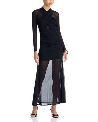 Marice Mesh Maxi Dress by BARDOT