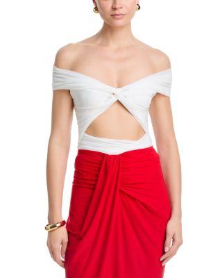 Priah Mesh Bodysuit by BARDOT