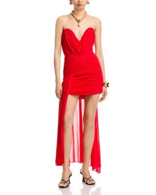 Remalia Strapless Mini Dress by BARDOT