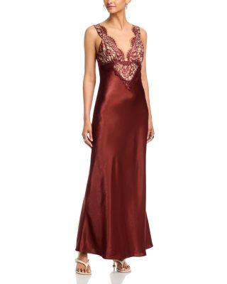 Torie Lace Slip Dress by BARDOT