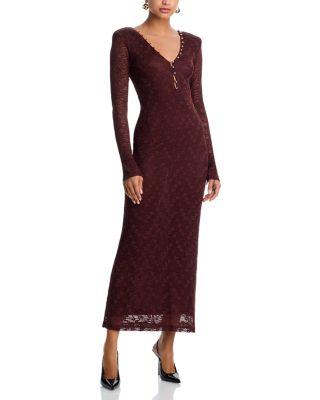 Zenia Long Sleeve Maxi Dress by BARDOT