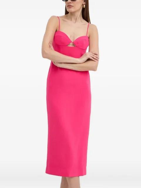 cut-out midi dress by BARDOT
