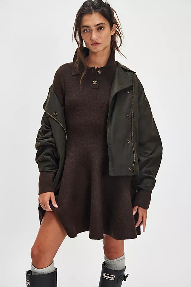 Bardot Lexter Volume Knit Mini Dress by BARDOT | FREE PEOPLE