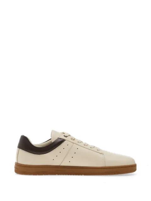 Enigma perforated lace-up sneakers by BAREBARICS