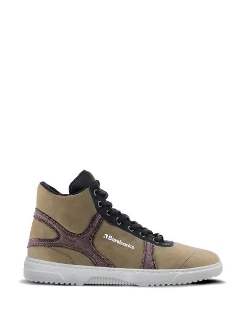 Hifly panelled lace-up sneakers by BAREBARICS