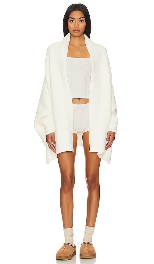 Barefoot Dreams CozyChic Blanket Wrap in Cream by BAREFOOT DREAMS