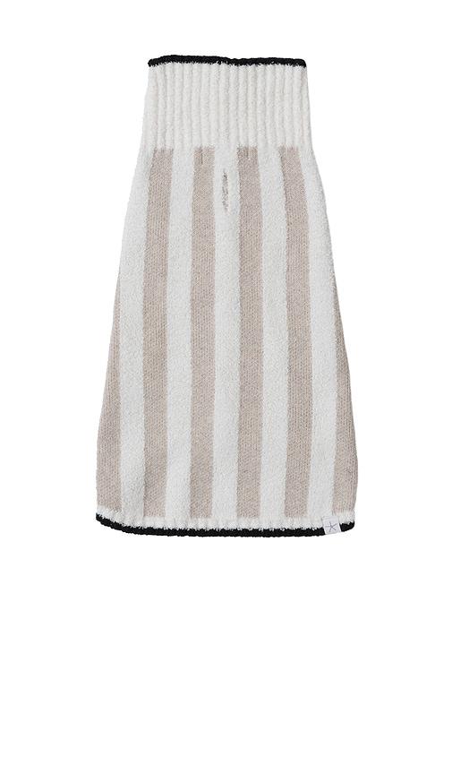 Barefoot Dreams CozyChic Cotton Classic Stripe Pet Sweater in Cream by BAREFOOT DREAMS