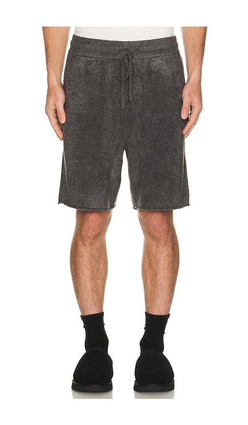 Barefoot Dreams CozyChic Lite Rolled Edge Shorts in Grey by BAREFOOT DREAMS