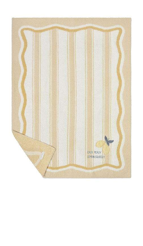 Barefoot Dreams Cozychic Lemon Stroller Blanket in Yellow by BAREFOOT DREAMS