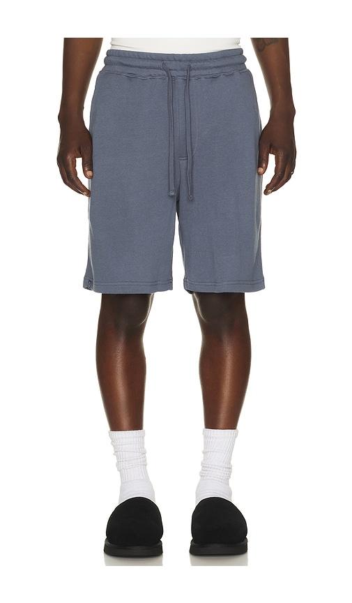 Barefoot Dreams French Terry Short in Blue by BAREFOOT DREAMS