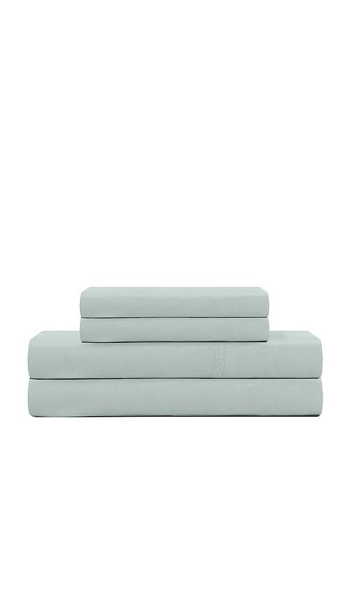 Barefoot Dreams King Washed Bamboo Sheet Set in Mint by BAREFOOT DREAMS