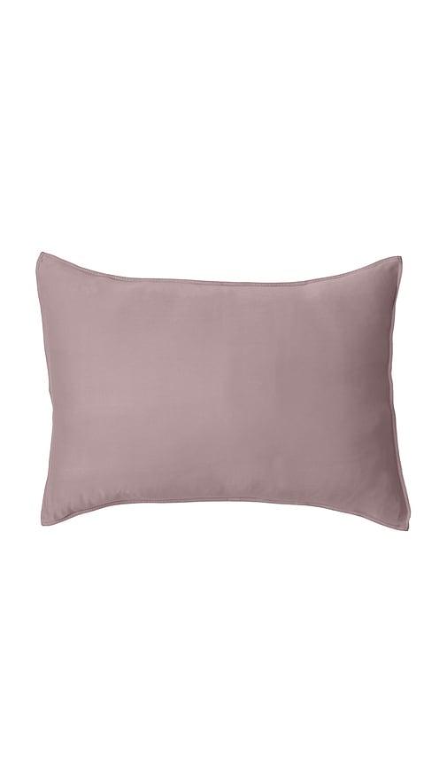 Barefoot Dreams Standard Washed Bamboo Fitted Pillowcase Set in Mauve by BAREFOOT DREAMS