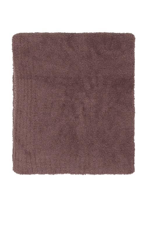 Barefoot Dreams X Revolve Cozychic Throw in Taupe by BAREFOOT DREAMS