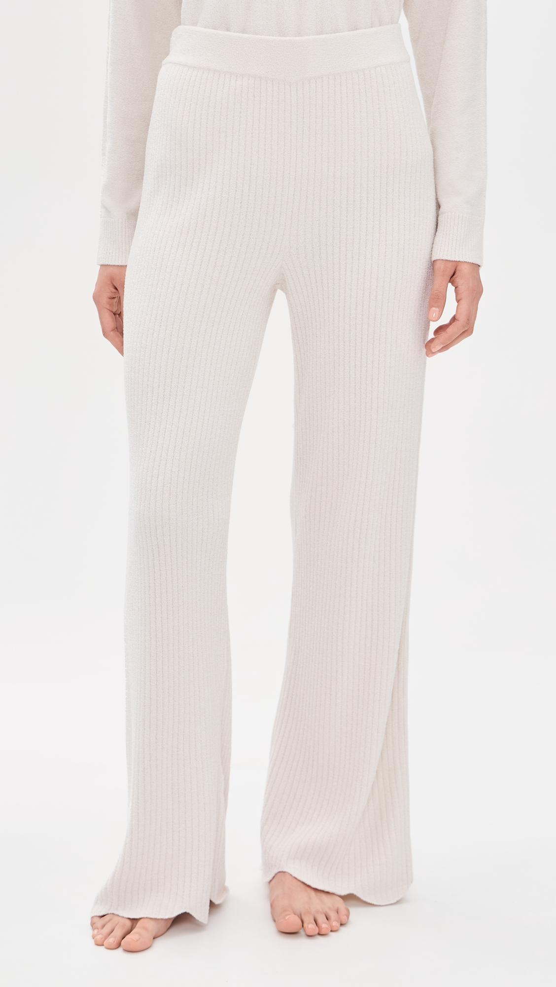CozyChic Ultra Lite Ribbed Scallop Pants by BAREFOOT DREAMS