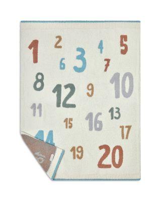 Unisex Cozychic Number Stroller Blanket - Baby by BAREFOOT DREAMS