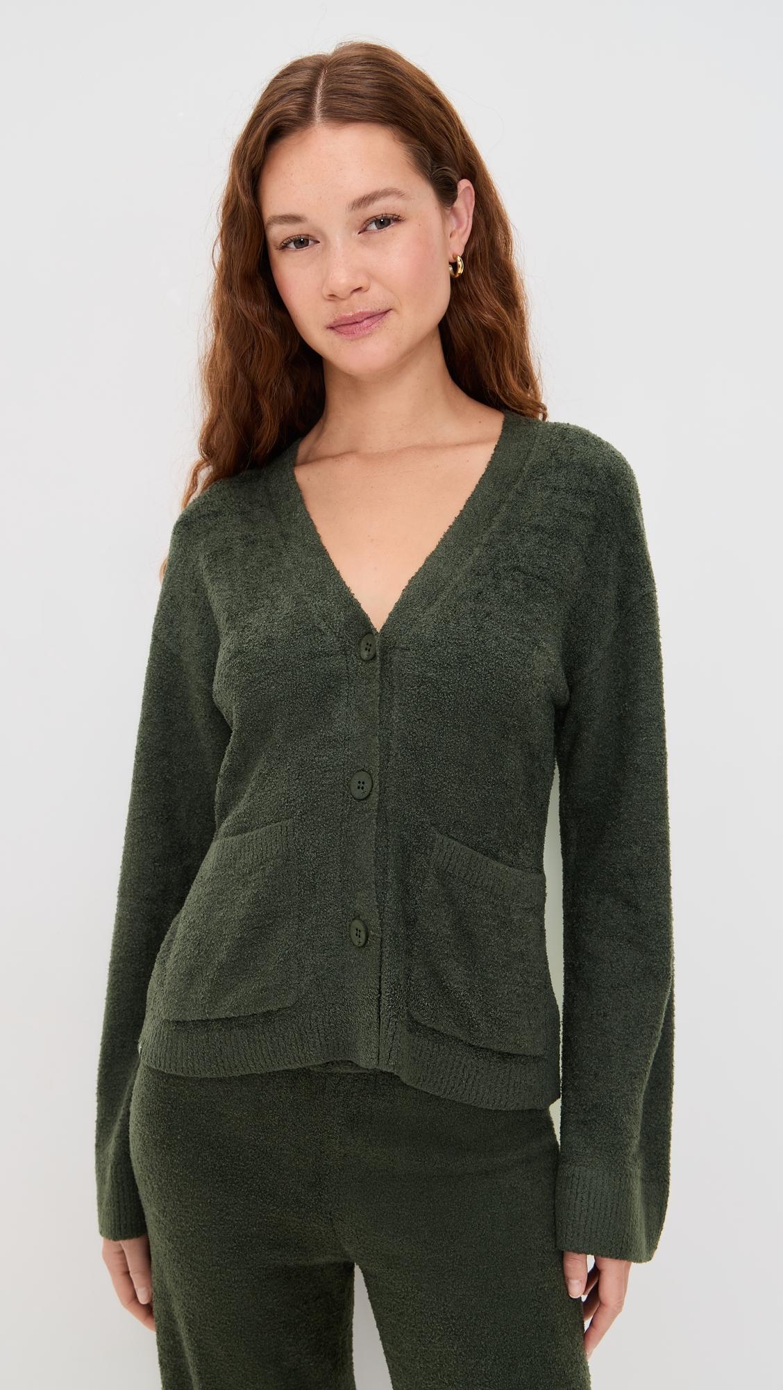 Wide Sleeve Button Front Cardigan by BAREFOOT DREAMS