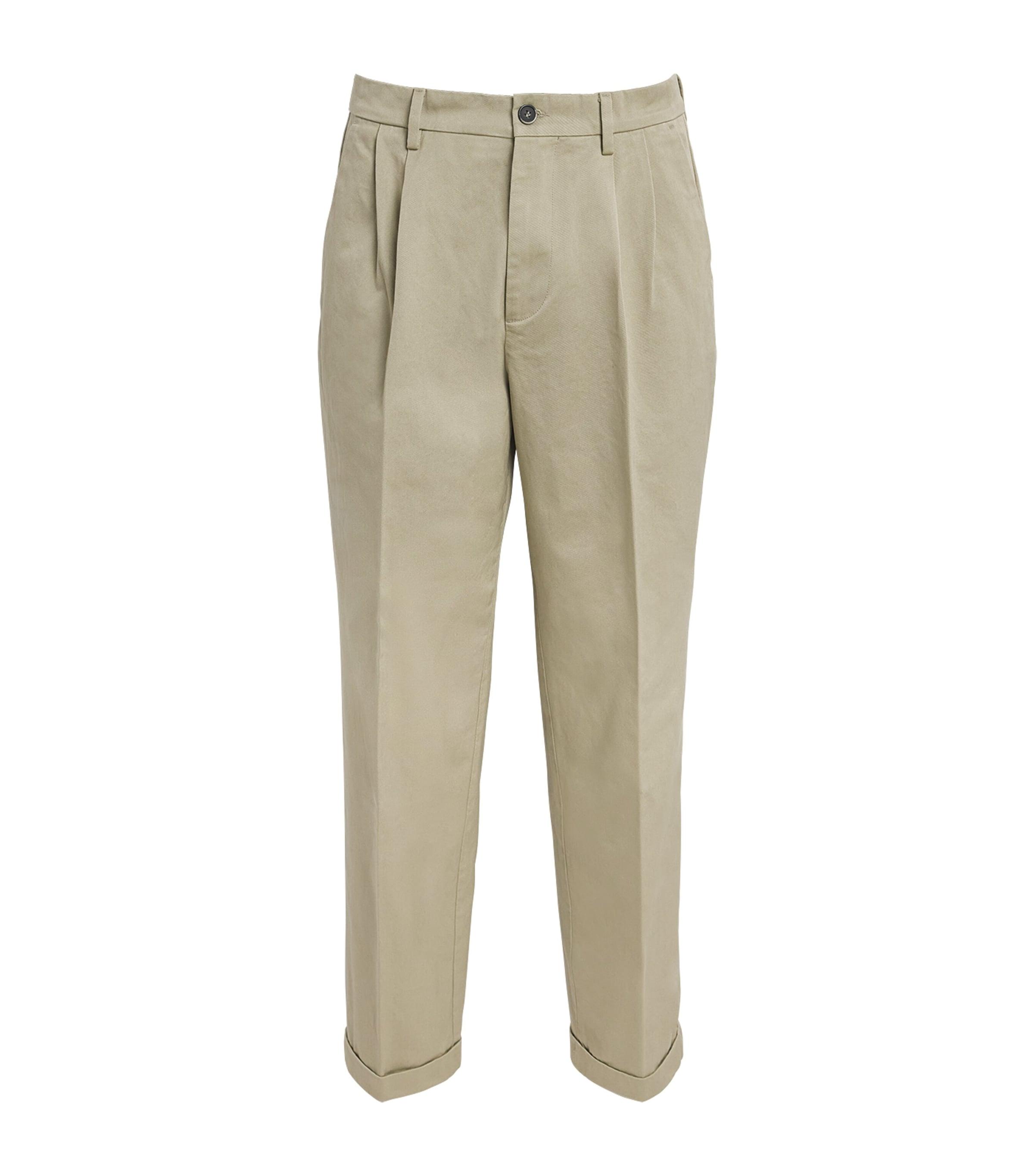 Barena Cotton Gabardine Trousers by BARENA