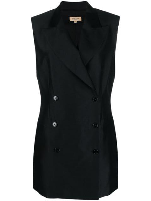 Bellini double-breasted minidress by BARENA