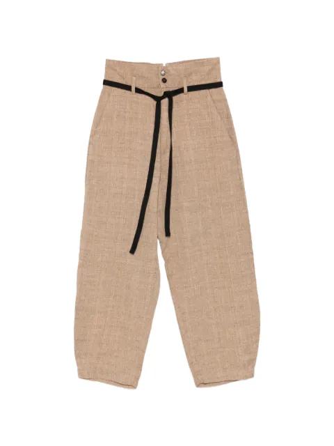 Candiano Mozza drawstring trousers by BARENA